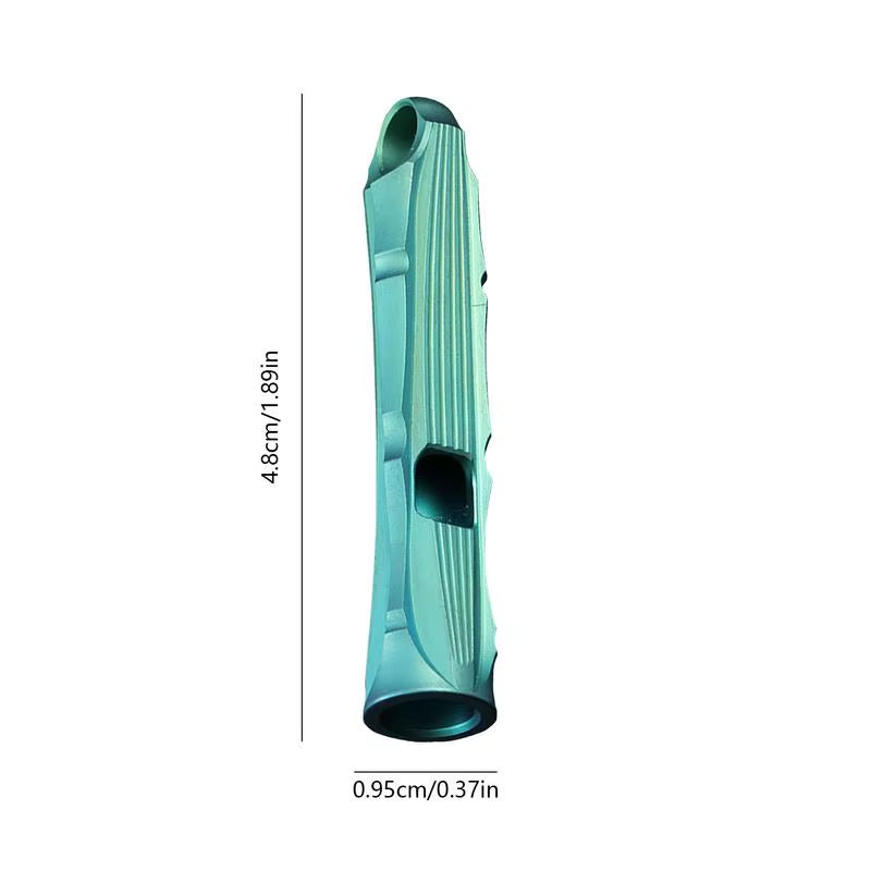 Titanium Survival Whistle Portable Outdoor High Decibel Audio Whistle Outdoor Survival Emergency Camping Tool Multiple Whistle