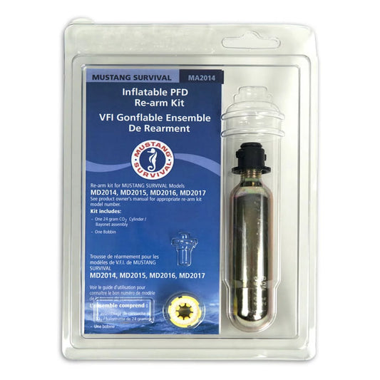 Rearm Kit D for M.I.T. 100 Inflatable PFDs with CO2 Cylinder