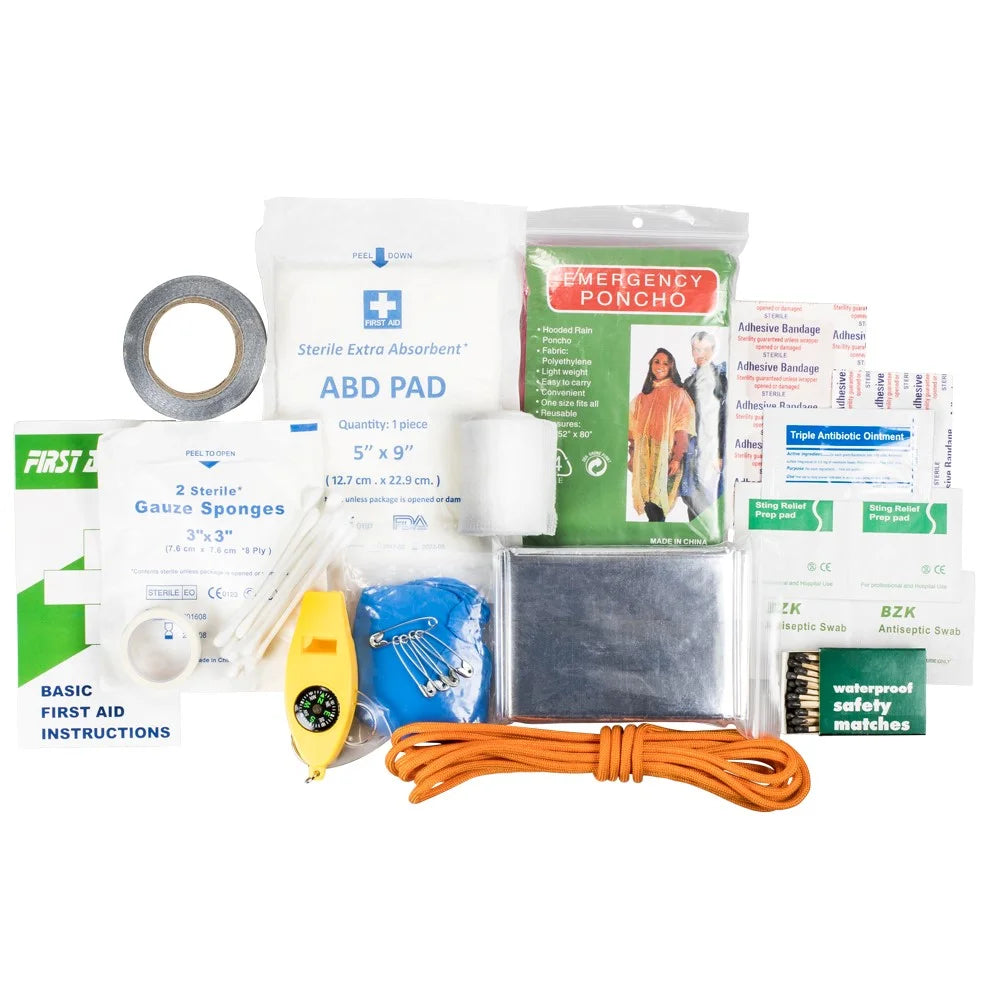 Life Gear 88 pc Quick Grab First Aid Survival Kit